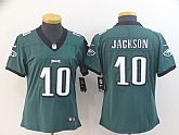 Women Nike Eagles 10 DeSean Jackson Green Vapor Untouchable Limited Jersey,baseball caps,new era cap wholesale,wholesale hats
